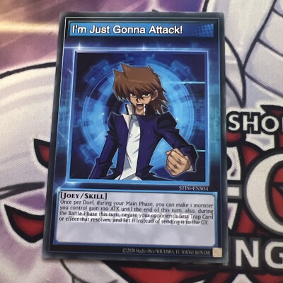 I’m Just Gonna Attack! Common Speed Duel Tournament Pack 6 OTS STP6-ENS04 Errata-image