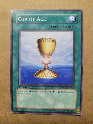 Cup of Ace - LODT-EN050 - Common - 1st Edition LP YuGiOh! BULK DISCOUNT-image