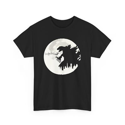 Retro Godzilla T-Shirt | Vintage Monster Tee | Kaiju Battle Graphic Shirt-image