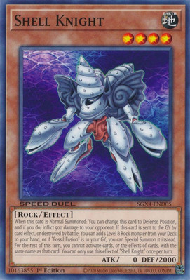 Speed Duel GX: Midterm Destruction #SGX4-END05 Shell Knight-image