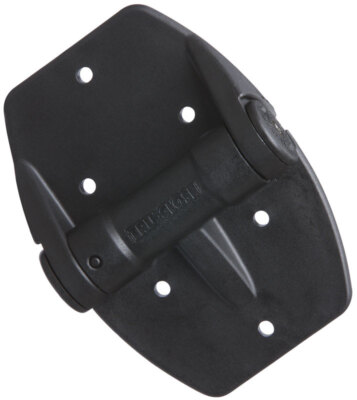 National Hardware N346-207 Black Glass Fiber Polymer Steel TruClose Spring Hinge-image
