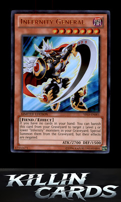 Infernity General YF03-EN001 Ultra Rare Yu-Gi-Oh! 5D's Manga Promotional Cards Y-image