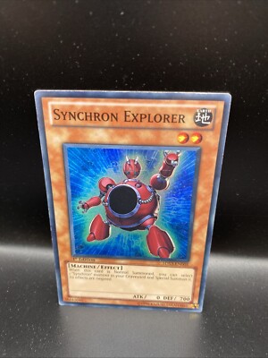 YUGIOH Card - SYNCHRON EXPLORER 5DS3-EN005 1st EDITION SUPER RARE -image