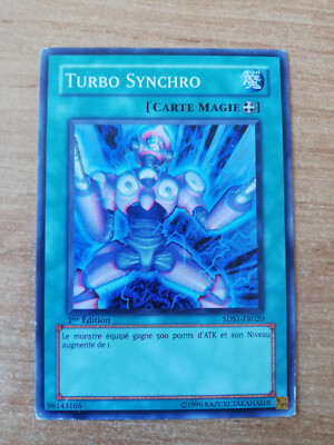 YU-GI-OH Card! French 1996 / TURBO SYNCHRO / 5DS1-FR020 / 1st Edition-image