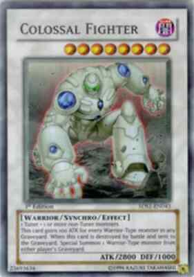 Colossal Fighter 5DS1-EN043 Unlimited Super Rare MP Yu-Gi-Oh! DNA GAMES-image