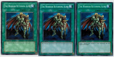 Yu-Gi-Oh Cards: The Warrior Returning Alive 5DS1-EN023, 5DS3-EN023, YS11-EN027!-image