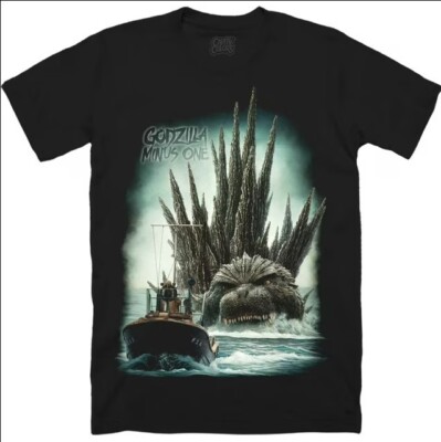 Godzilla Minus One Shirt Classic Movie Vintage Graphic Design T-Shirt-image
