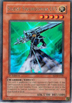 Silent Swordsman LV5 - FET-EN008 - Ultra Rare - 1st Edition NM YuGiOh!  Booster -image
