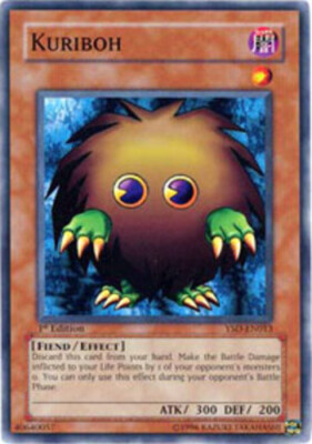 Kuriboh - YSD-EN013 - Common - 1st Edition x1 - Moderately Played-image