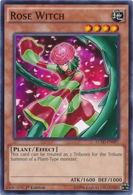 Rose Witch - LC5D-EN097 - Common - 1st Edition Near Mint Legendary Collection 5D-image