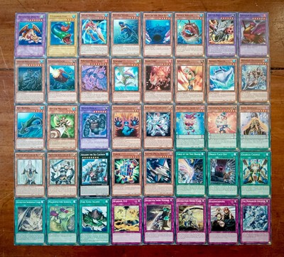 Yu-Gi-Oh 40 X Mixed Common Cards From 5DS Era DB1 Thousand Dragon Etc NM -image