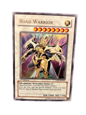 Road Warrior 5DS2-EN041 Yu-Gi-Oh! 5D's 1st Edition (Read Description)-image