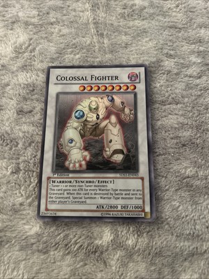 Colossal Fighter (SR) 5DS1-EN043 5d's 2008 Starter Deck-1st Edition 1st Edition-image