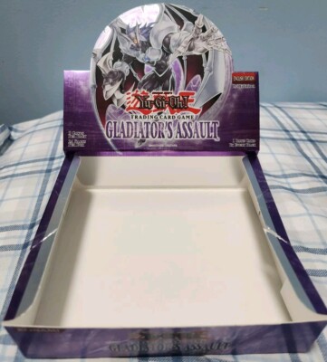(G) *EMPTY* Yu-Gi-Oh! GX 1st Edition Gladiators Assualt Booster Box-image