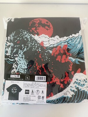 Godzilla -1.0 T-shirt Black Short Sleeve Tee Cotton 100% Godzilla Store Japan-image
