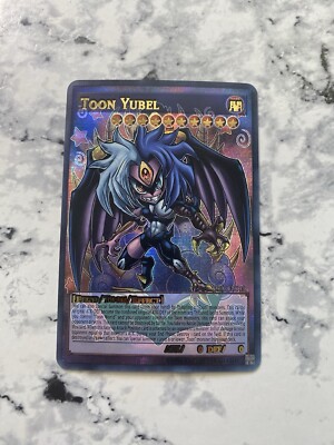DIY ORICA Toon Yubel Yugi Gx  Holo Style NM Secret Rare Foil-image