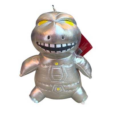 Godzilla MechaGodzilla 8 Inch Phunny Plush Kidrobot Stuffed Collectible Silver-image