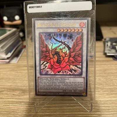 Yu-Gi-Oh! TCG Black Rose Dragon Legendary Collection 5D's LC05-EN004 Limited...-image