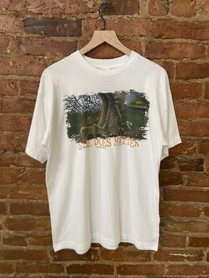 NWT Vintage Godzilla Size Does Matter White Large Cronies -image