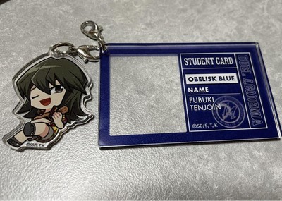 Yu-Gi-Oh GX Senpouin Blizzard Acrylic Charm Student ID Style Unused Collector Gi-image