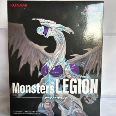 Yu-Gi-Oh! Series Monsters LEGION Stardust Dragon Figure KONAMI NEW Japan FS-image