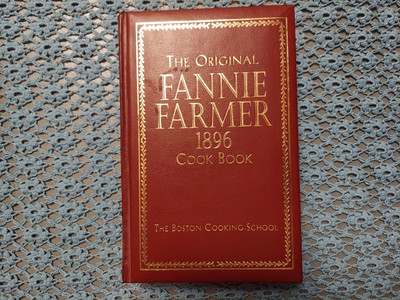 The Original Fannie Farmer 1896 Cookbook: The Boston Cooking School Faux Leather-image