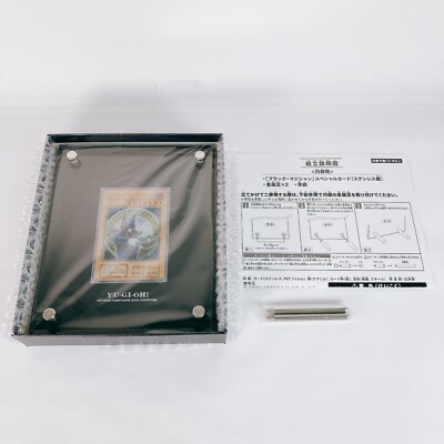 Yu-Gi-Oh Dark Magician Special Card Stainless Steel 10000 Limited Japanese-image