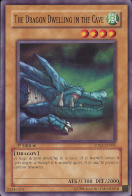 Yugioh The Dragon Dwelling in the Cave #5DS2-EN005 5D's 1st Edition-image