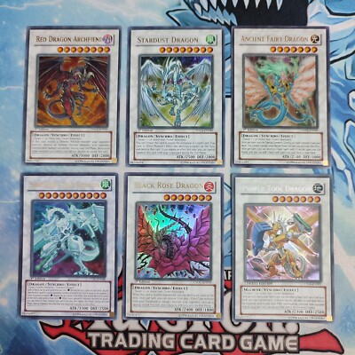 Yugioh Bundle Set Stardust Dragon TDGS-EN040 1st Ultra Rare Etc Original-image