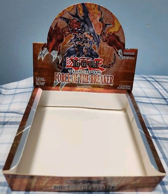 (B) *EMPTY* Yu-Gi-Oh GX 1st Edition Force Of The Breaker Booster Box -image