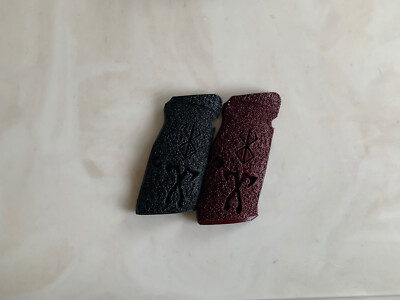 Tanfoglio/EAA Witness Large Frame Stock 2 Style Palmswell grips - red viking axe-image