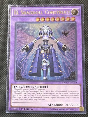 Yu-Gi-Oh! El Shadol Nephilim Relief 1st Edition US Version Rare Card-image