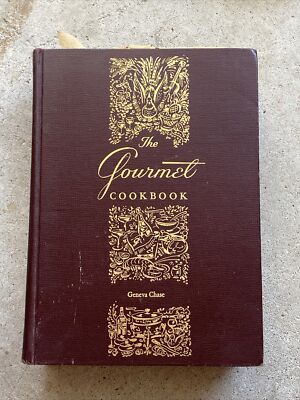 The Gourmet Cookbook By Monica F. Wenzel (1st Edition 3rd Printing) 1951-image