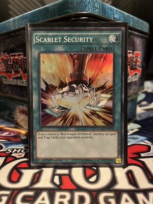 Scarlet Security - LC5D-EN076 - Super Rare [Mint!] 1st Edition-image