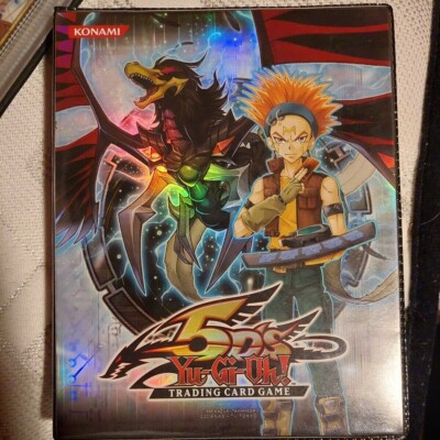 YUGIOH 5D’S DUELIST PORTFOLIO (2008) Konami; Crow Hogan Card Binder; Excellent-image