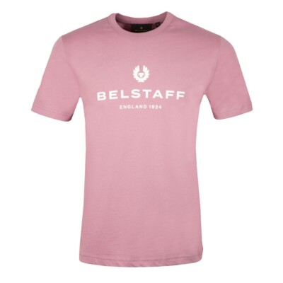 Belstaff 1924 T-Shirt Cotton Jersey Purple RRP:60£-image