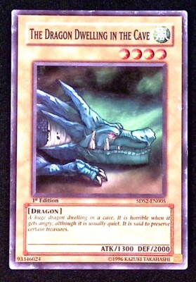 The Dragon Dwelling in the Cave YuGiOh 5D's Starter Deck 2009 Dragon Common-image