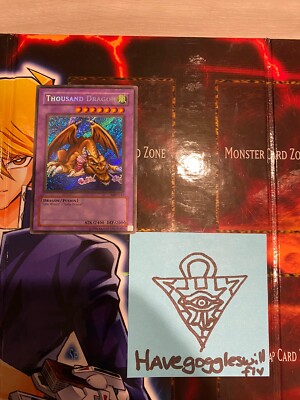 YUGIOH 2002 Thousand Dragon MRD-143 Secret Rare OG Unlimited-image