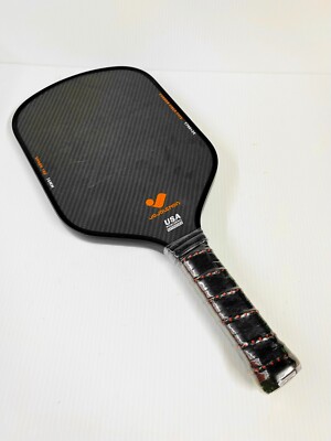 Carbon Fiber Pickleball Paddle with 16Mm Shark Power Polymer Core, 1 Piece-image