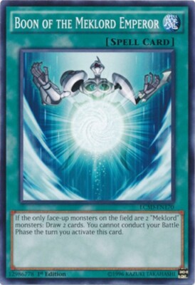 Yugioh! MP Boon of the Meklord Emperor - LC5D-EN170 - Common - 1st Edition Moder-image
