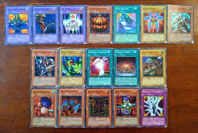 52 X Yu-Gi-Oh Lot Of 2002 Unlimited Original Cards In Various Condition HP-NM-image