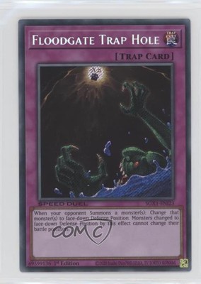 Floodgate Trap Hole 1st Ed. YuGiOh Speed Duel GX: Academy Box #SGX1-ENI23 02l5-image