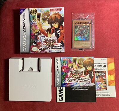 GBA Yu-Gi-Oh GX Duel Academy *NO GAME; Box + Sealed Cards + Inserts Only*-image