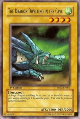The Dragon Dwelling in the Cave - 5DS2-EN005 - Common - 1st Edition Lightly Play-image