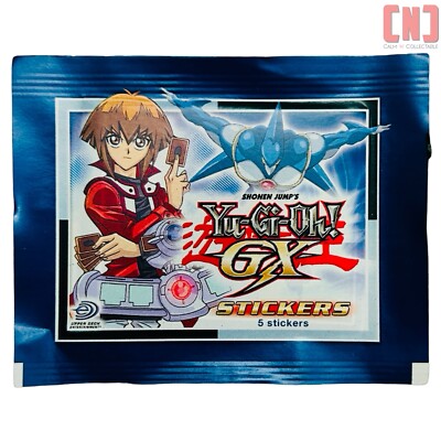 Vintage YuGiOh Sealed Sticker Pack - Yu-Gi-Oh! GX (TV Tokyo/Upper Deck)-image