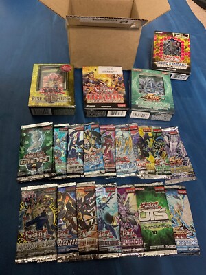 Yugioh Mega Mystery Lot Booster Packs Special Edition Power Value Guaranteed New-image