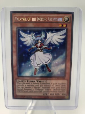 Yugioh! Valkyrie of the Nordic Ascendant - 1st ed Secret Rare - LC5D-EN184 - NM-image