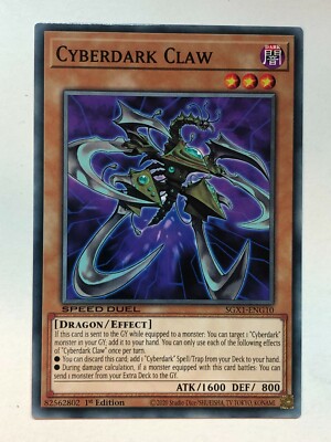 Yu-Gi-Oh! Speed Duel GX: Duel Academy Cyberdark Claw SGX1-ENG10 NM/M-image