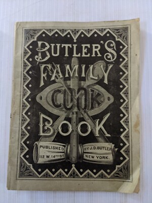 Butler Family Cook Book 1974 Distributed with Butler's Borax Soap -image