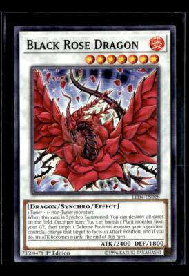 Legendary Collection 5D's #LC5D-EN099 Black Rose Dragon-image